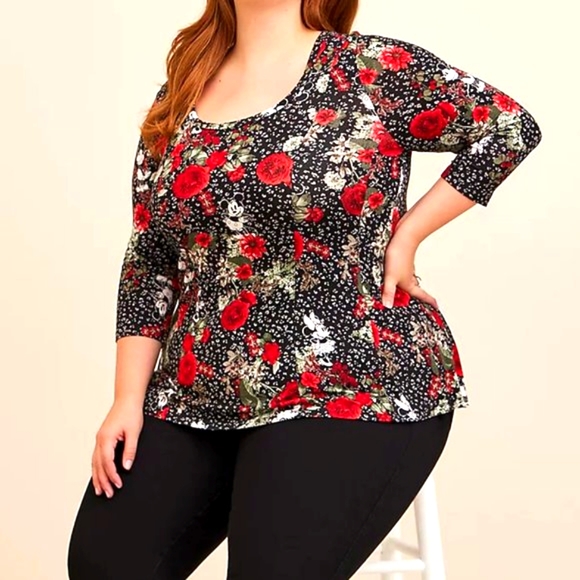 ❤️NWT VINTAGE TORRIID MICKEY MOUSE TOP FLORAL FIT & FLARE DISNEY PLUS SIZE - Picture 8 of 11